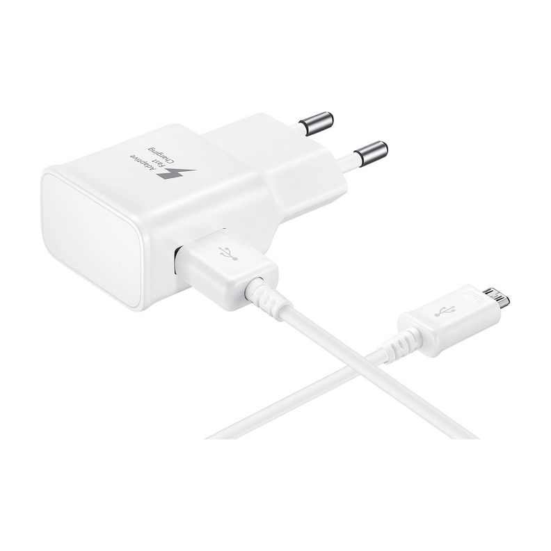 Cargador para Samsung 15W Carga Rapida V8 Micro USB a USB-3
