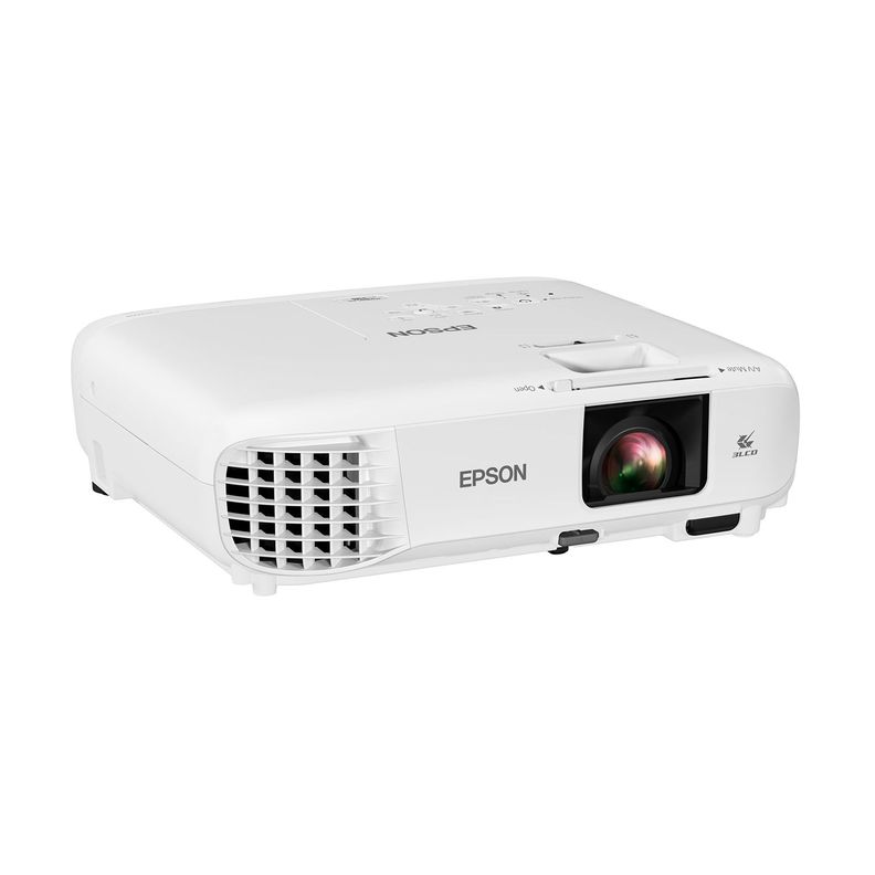 Proyector LED Epson PowerLite 119W 3LCD WXGA 4000 Lumenes-2