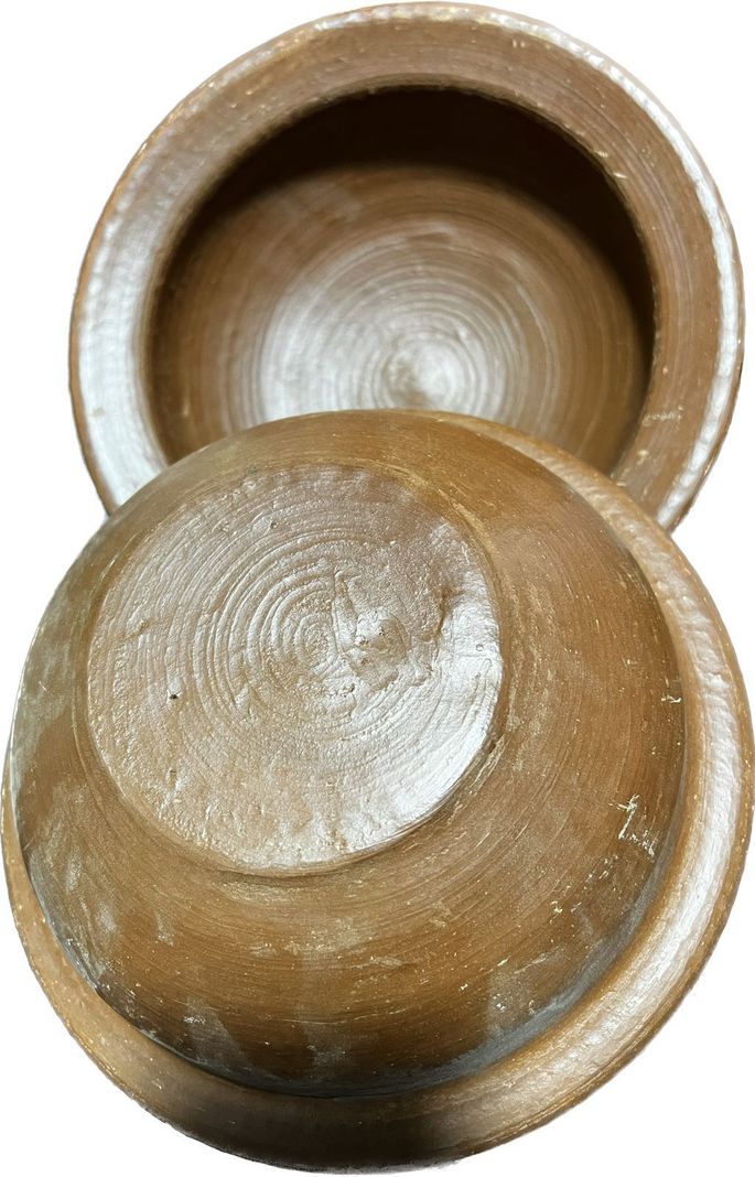 Plato Hondo Cazuelero Grande de Greda-1