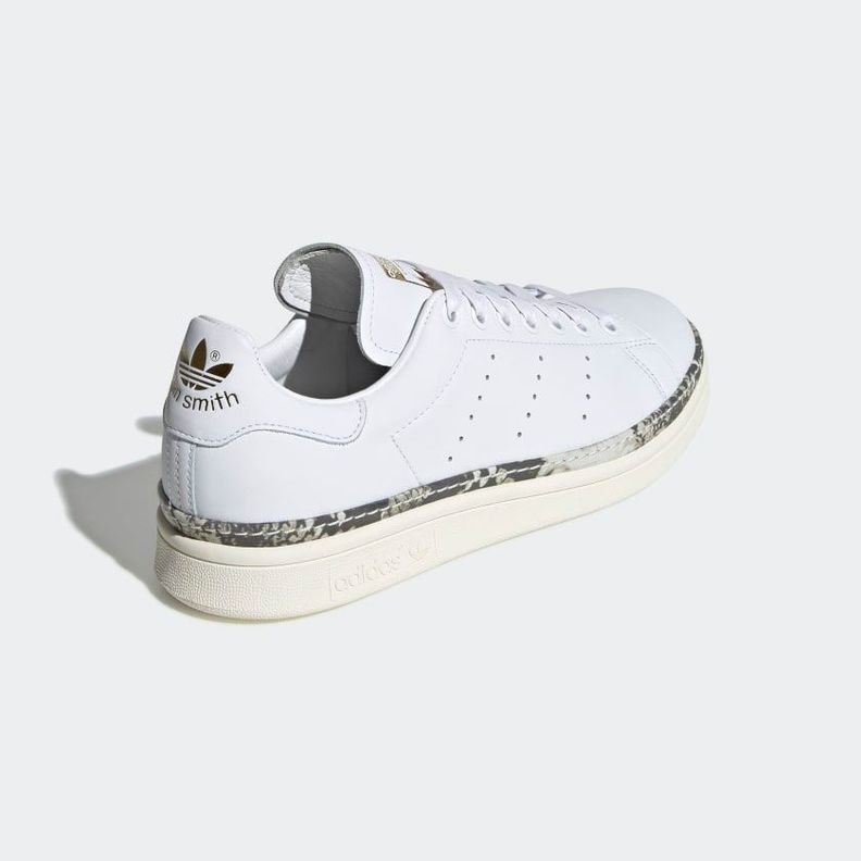 Zapatillas adidas Stan Smith New Bold Blancas Mujer-3