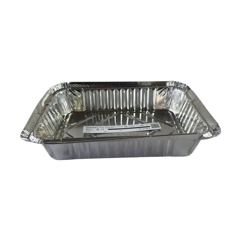 Bandeja Aluminio Esterilizada C30 14 x 19 cm Pack 50 Uni Plateado 4 Kg