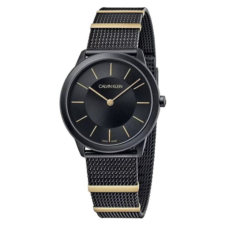 Reloj Calvin Klein Minimal Negro Cuarzo Mujer-1