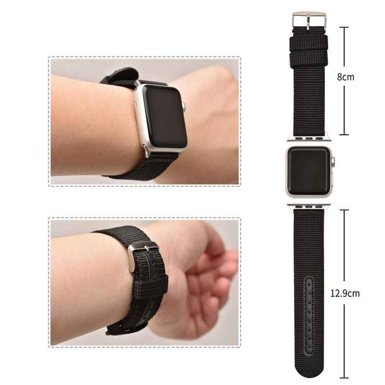 Correa Reloj Tela Para Apple Watch Todas Las Medidas-5