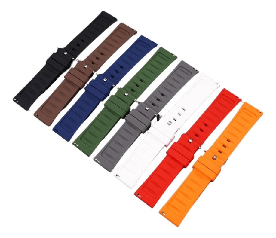 Correa Reloj Caucho Deportiva 16mm 18mm 19mm 20mm 22mm-4