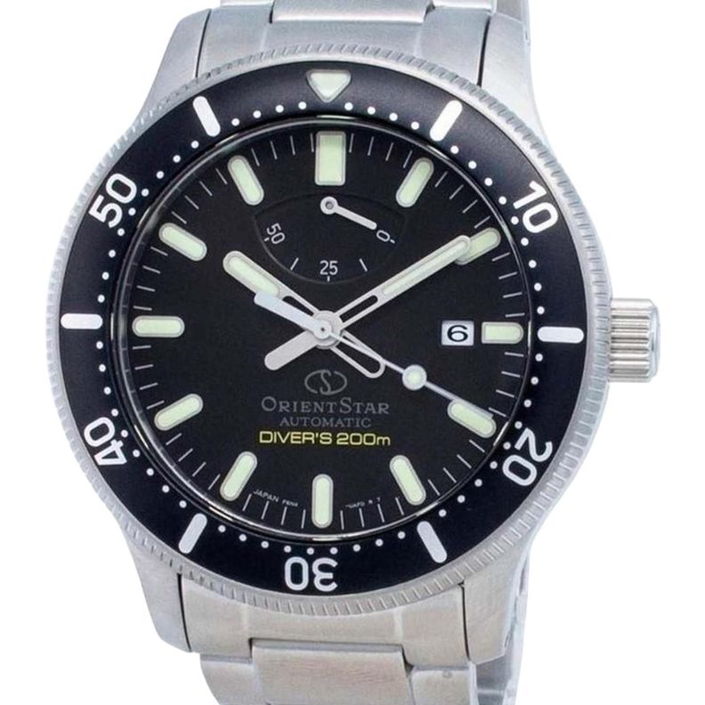 Reloj Orient Star Automatico Esfera Negra Hombre-0