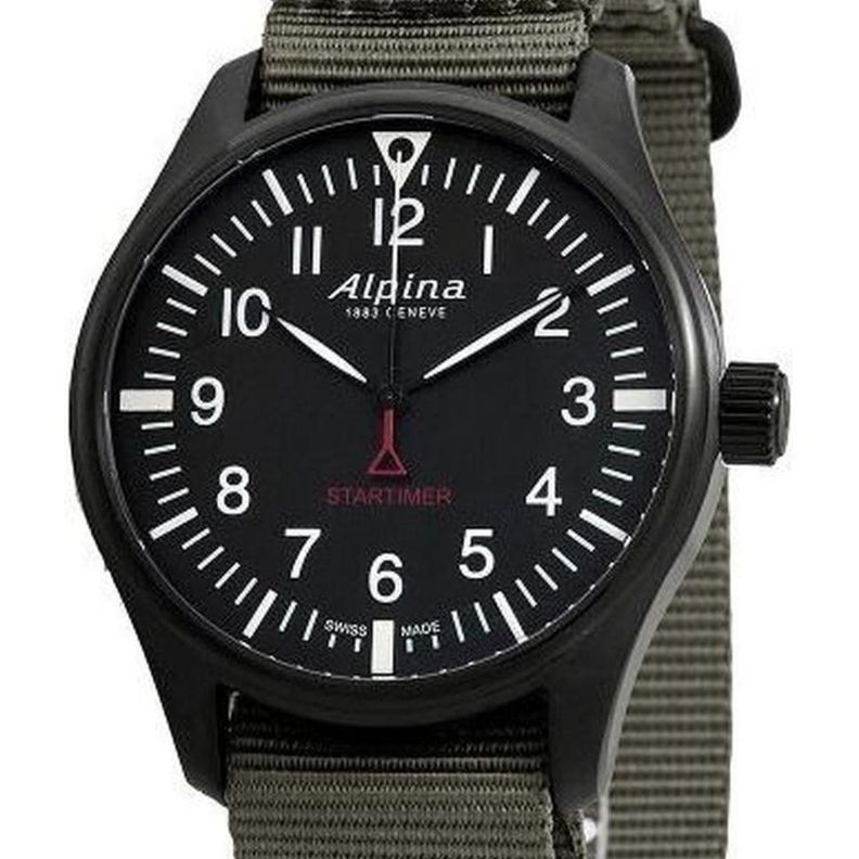 Alpina Startimer Pilot Al-235b4fbs6 Hombre-0