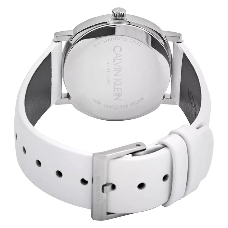 Reloj Calvin Klein Posh Cuarzo Esfera Blanca Mujer K8q331l2-2