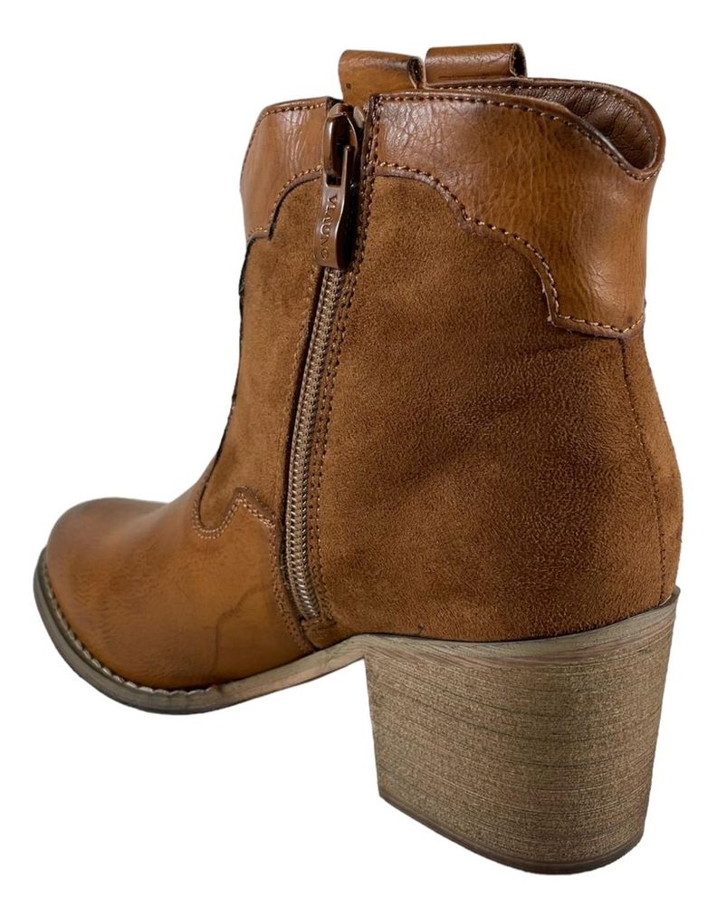 Botin Via Uno Camel Mujer 12083407-3