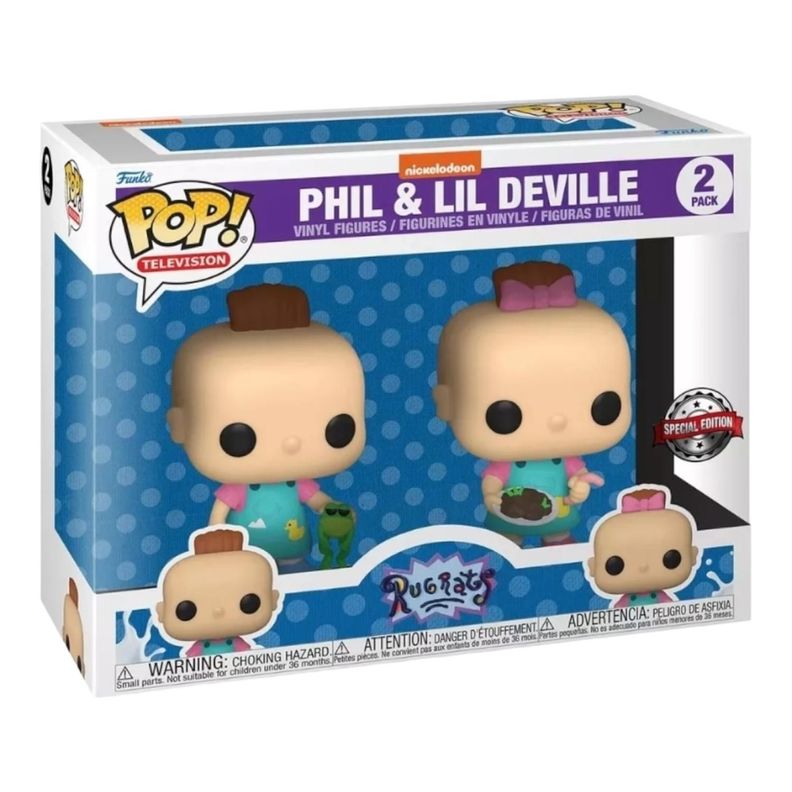 FIGURA RUGRATS FUNKO POP RUGRATS - PHIL & LIL DEVILLE-0