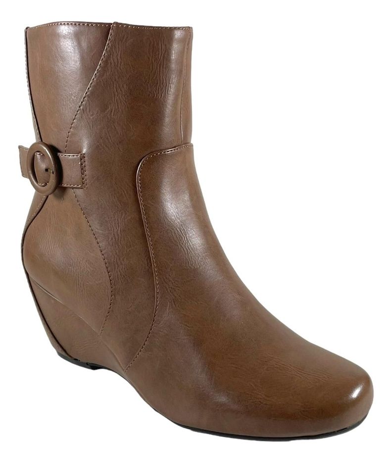 Botin Naturalizer Taupe Mujer Emma Cuero Pu-1