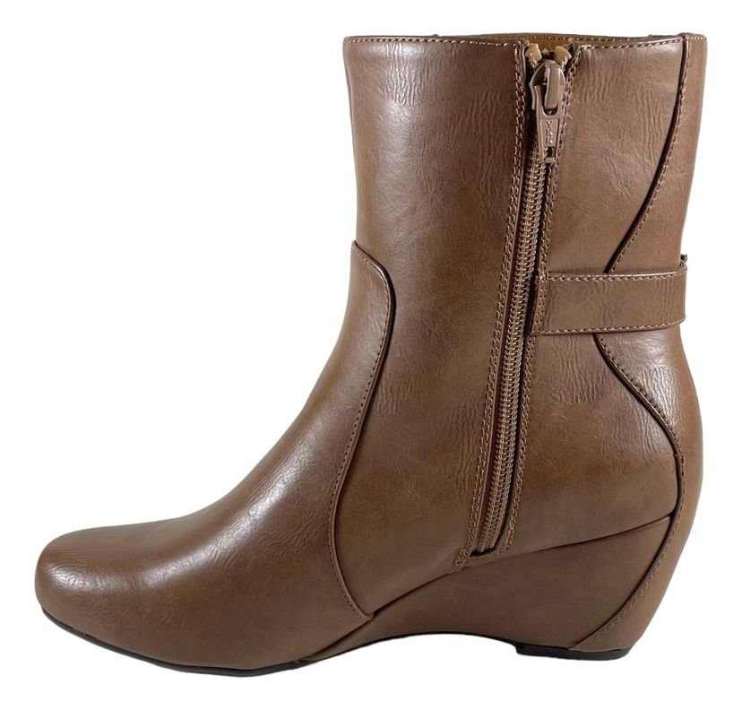 Botin Naturalizer Taupe Mujer Emma Cuero Pu-5