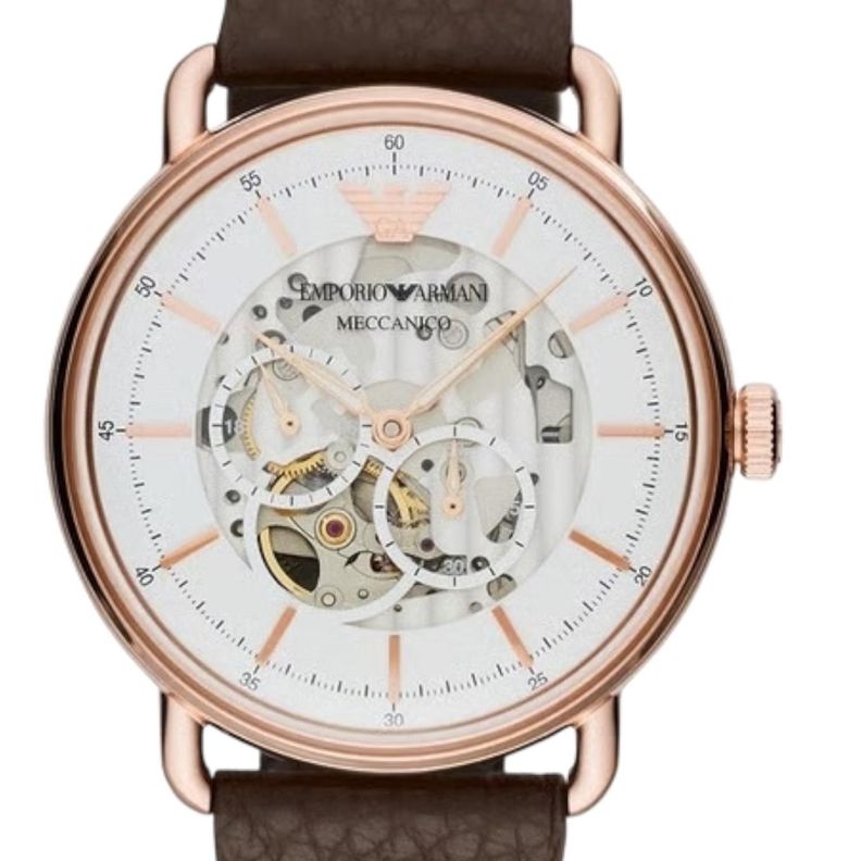 Reloj Emporio Armani Automatico Skeleton Hombre Ar60027-0