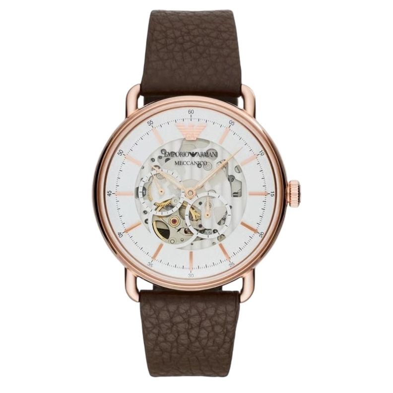Reloj Emporio Armani Automatico Skeleton Hombre Ar60027-1