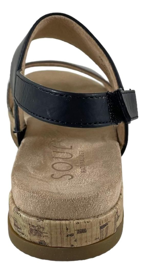Sandalia Soul Naturalizer Negro Mujer Dorri Memory Foam-3