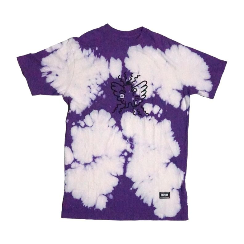 POLERA GRIZZLY HOL TIE DYE VIOLETA UNIC330322 HOMBRE-0