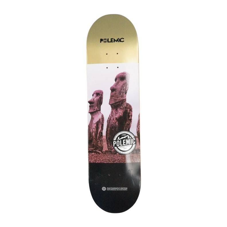 TABLA DE SKATE POLEMIC ROJA 8.1"-0