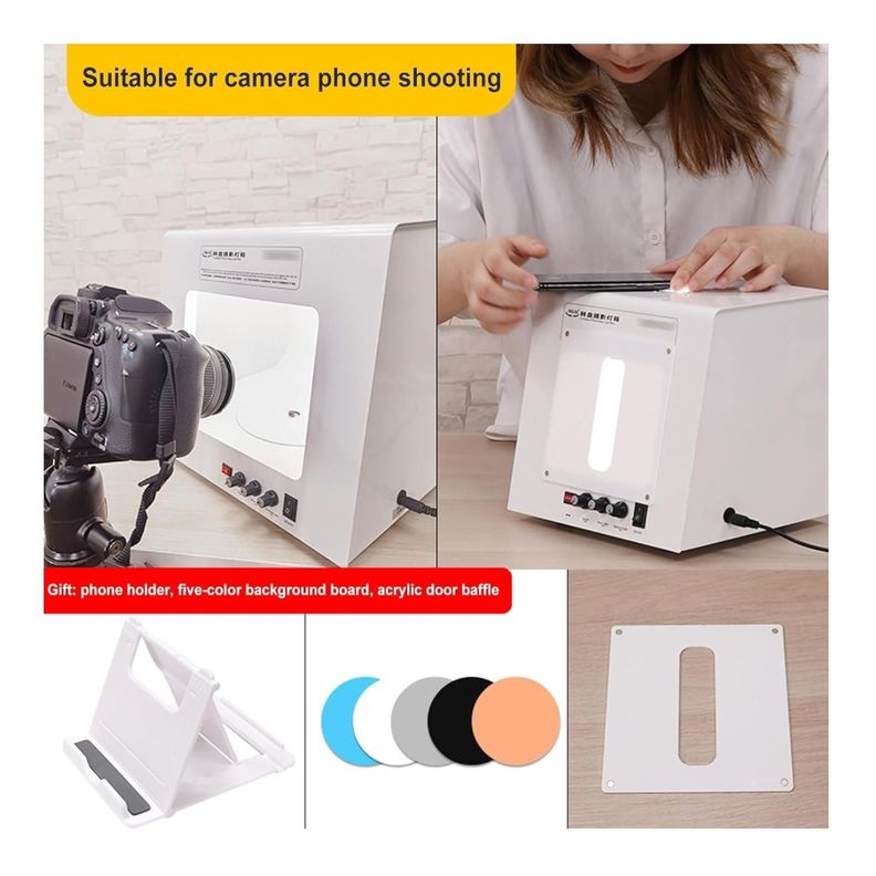 ESTUDIO FOTOGRAFICO / CAJA DE LUZ PROFESIONAL SANOTO – TB300-6