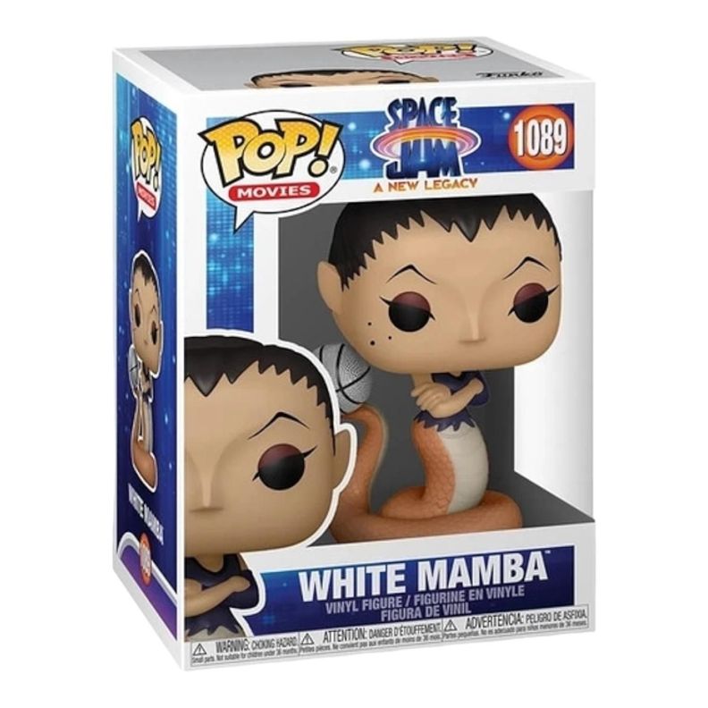 FIGURA COLECCIONABLE FUNKO POP SPACE JAM - WHITE MAMBA-0