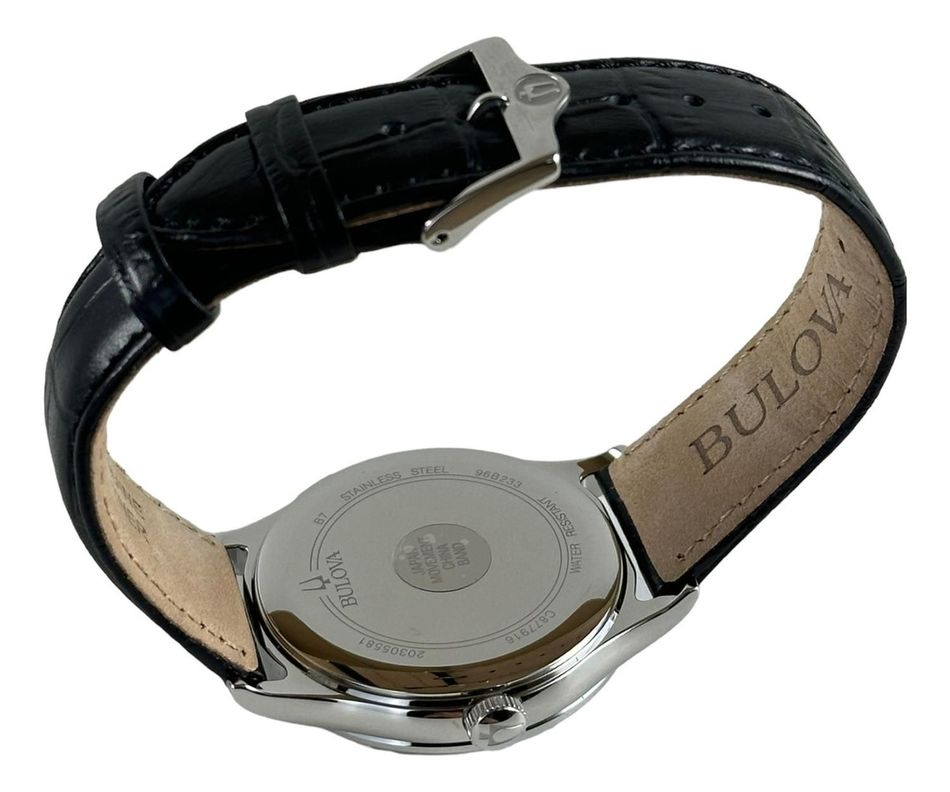 Reloj Bulova Clasico Cuarzo 96b233-5