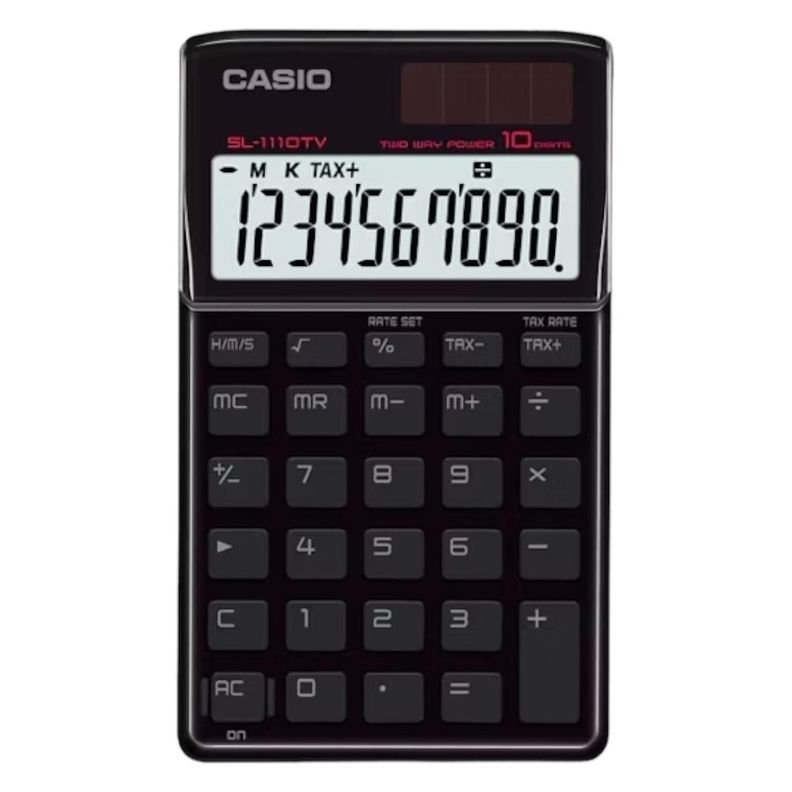 CALCULADORA CASIO modelo SL-1110TVBKS Negro