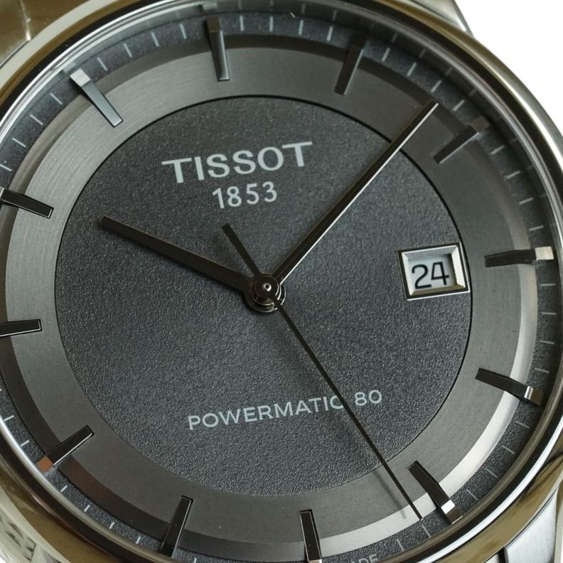 Reloj Tissot Luxury Powermatic 80 Antracita-5