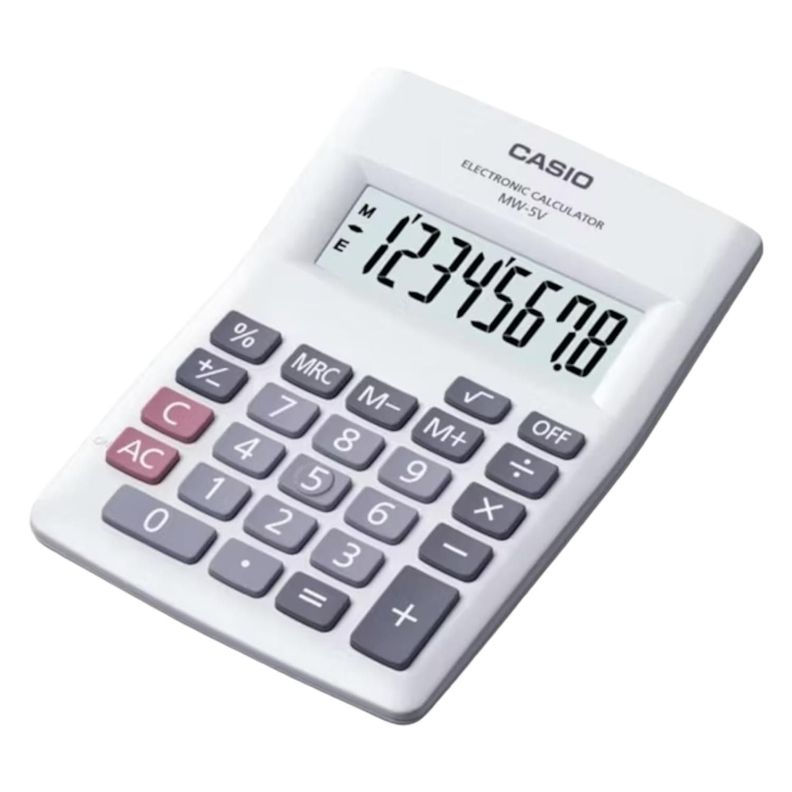 CALCULADORA CASIO modelo MW-5VWE-0