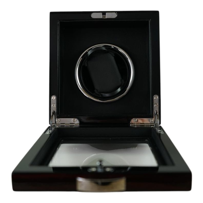 Caja Watch Winder Madera 1 Reloj exhibidor lujo-2