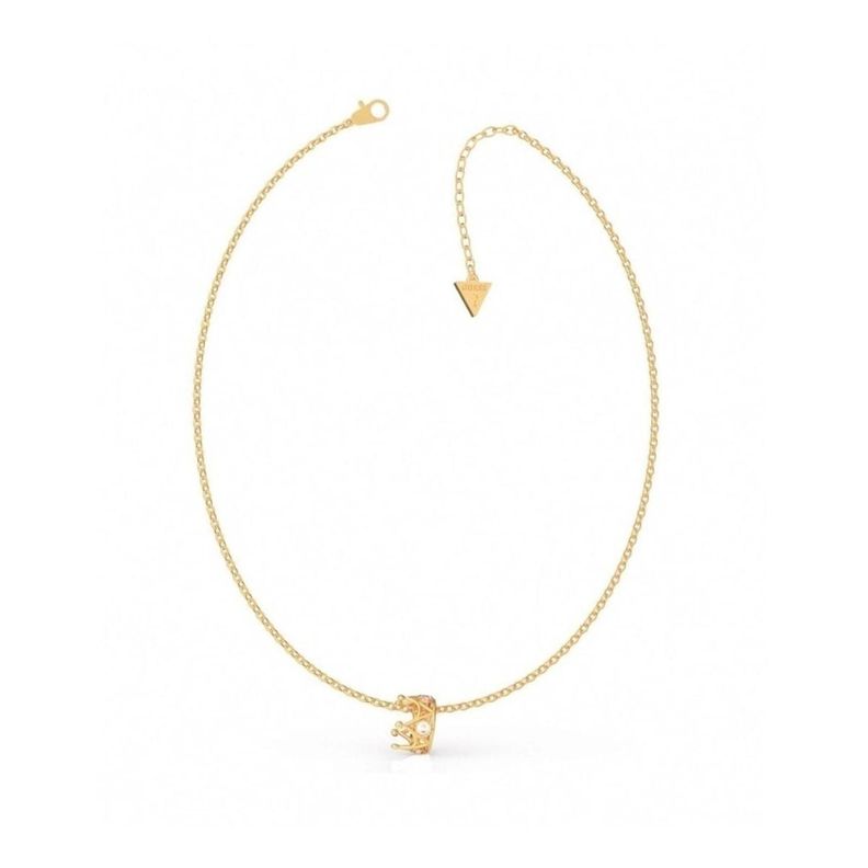 Collar Guess Queen Of Heart Ubn79010 Dorado-0