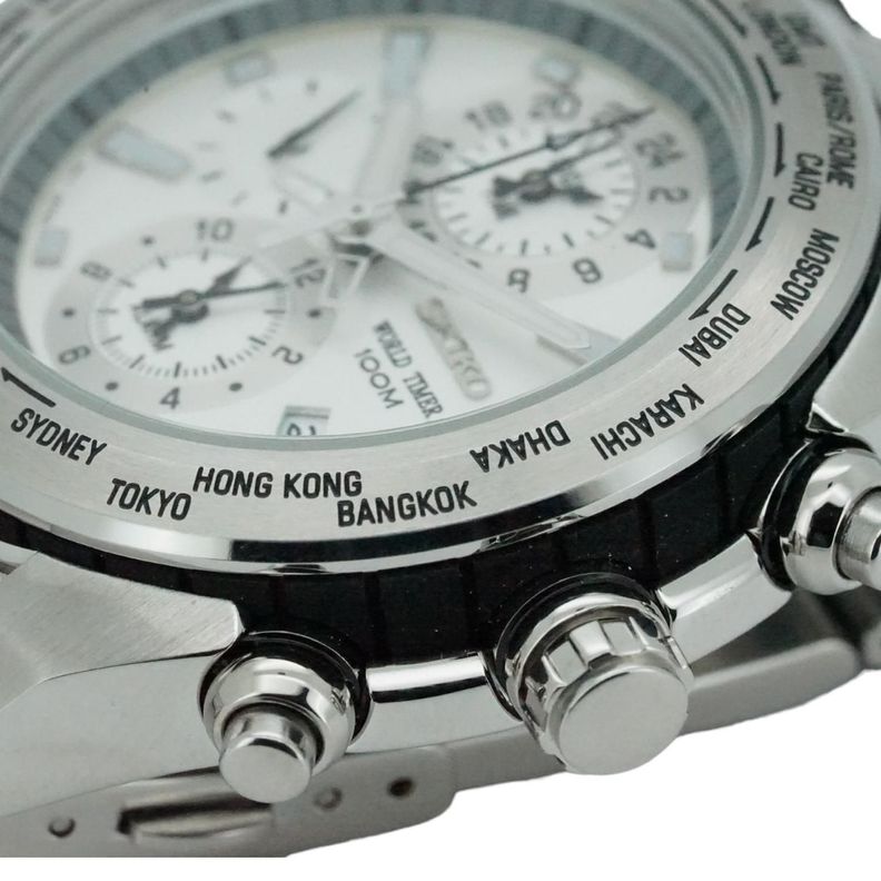 Reloj Seiko Hombre Criteria Worldtimer SPL029P1-1