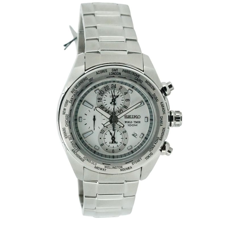 Reloj Seiko Hombre Criteria Worldtimer SPL029P1-2