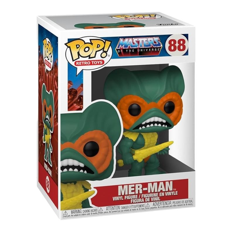 FIGURA COLECCIONABLE FUNKO POP MASTER OF THE UNIVERSE - MER-MAN-0