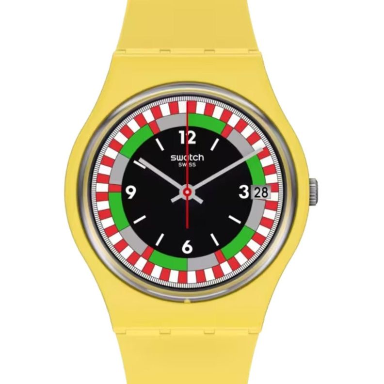 Reloj Unisex SWATCH YEL RACE SO31J400