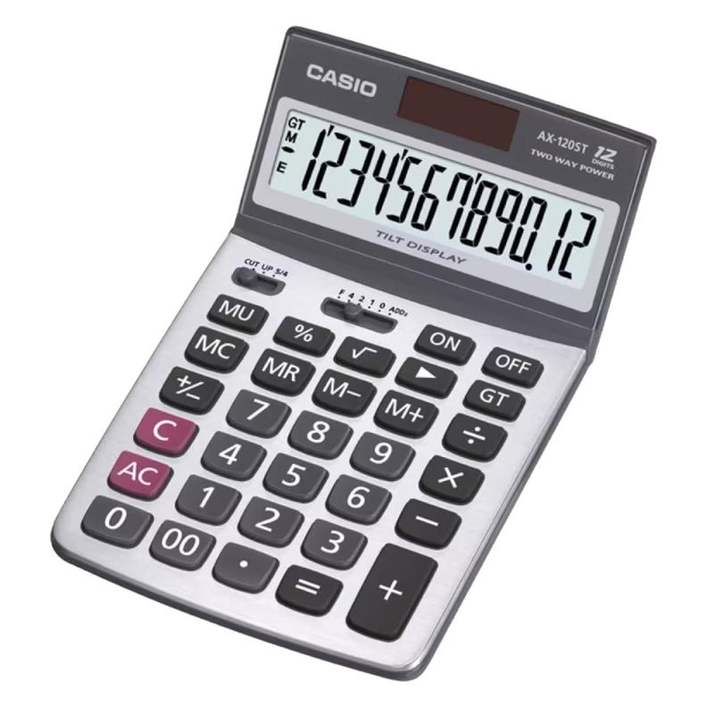 CALCULADORA CASIO modelo AX-120ST-0