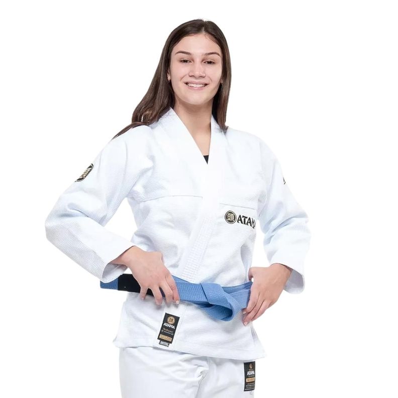 Kimono Jiu-jitsu Mujer Atama Classic Gi-White F1-0