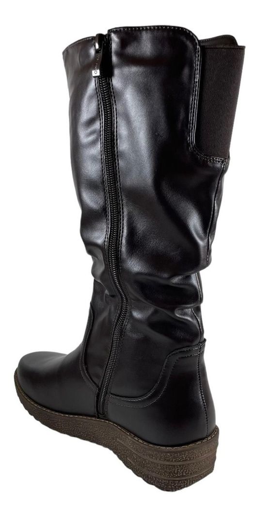 Botas Botin Via Uno Marron Chiporro 12085301-3