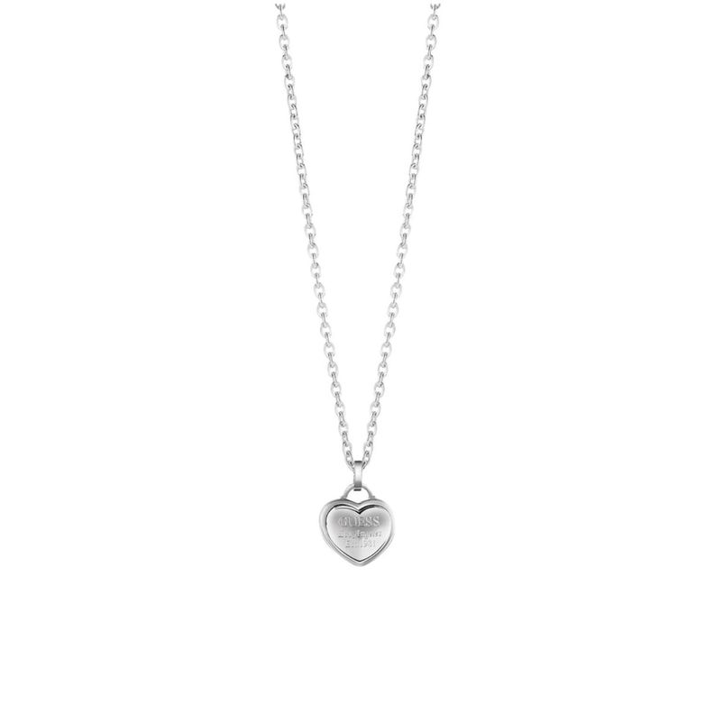 Collar Guess Follow My Charm Ubn28011 Plateado-0