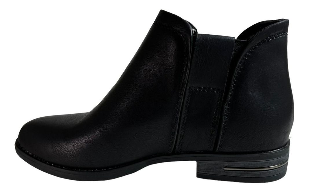 Botin Via Uno Color Negro 12082420-3