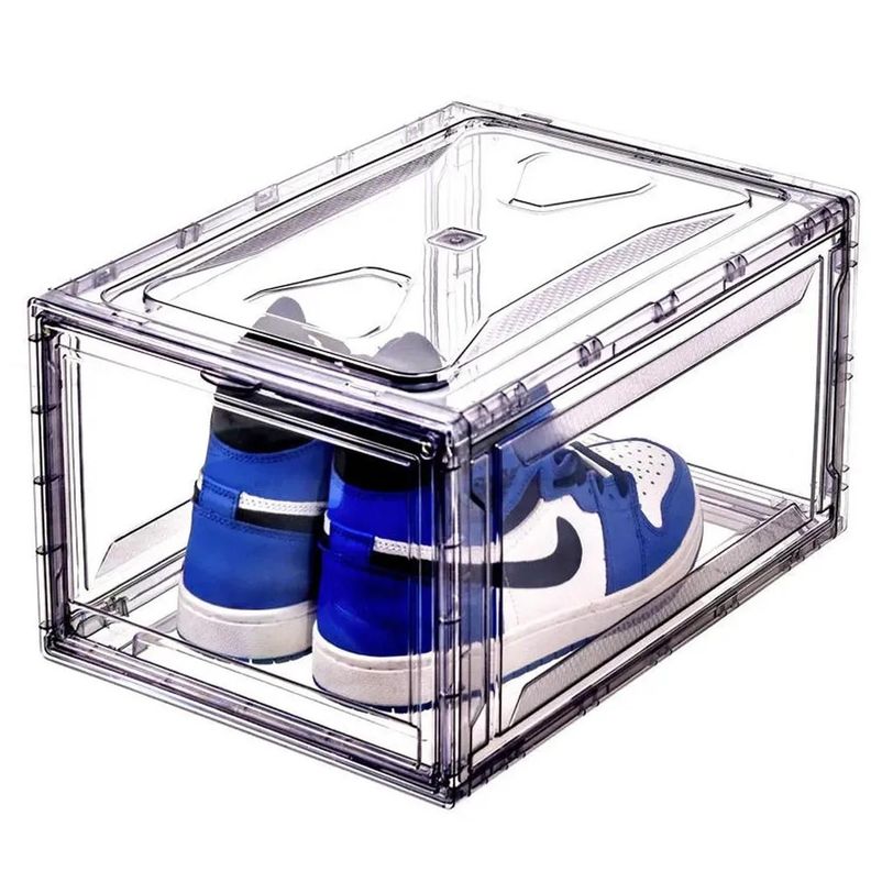CAJA ORGANIZADORA ZAPATO APILABLE PREMIUM CIERRE MAGNETICO-0
