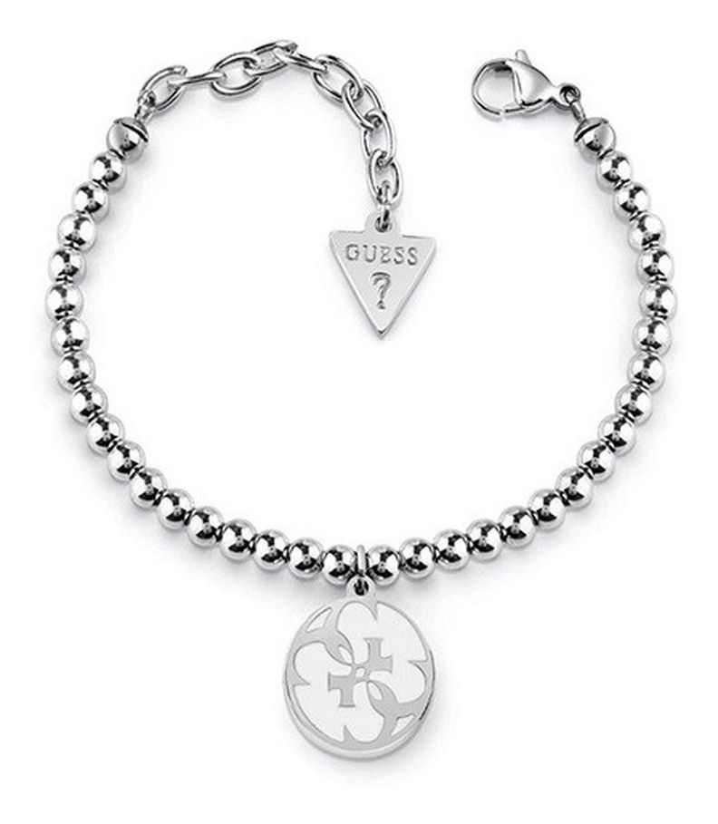 Pulsera Guess Summer Love Talla L Color Plateado-0