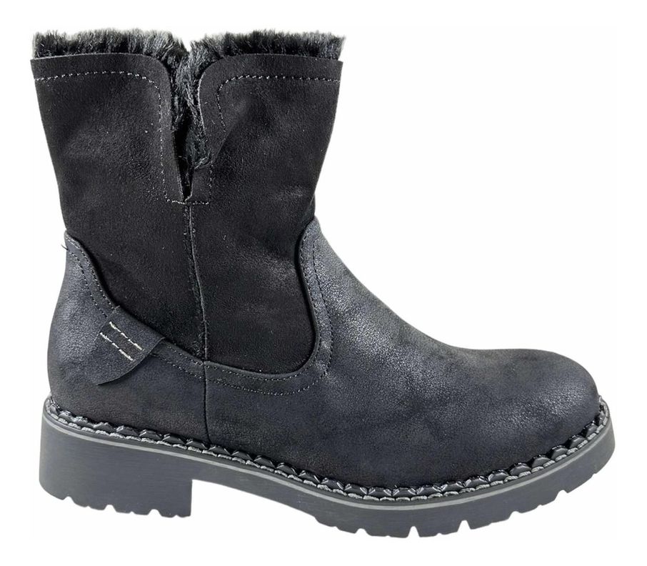 Botin Via Uno Chiporro Mujer Negro 12082426-0