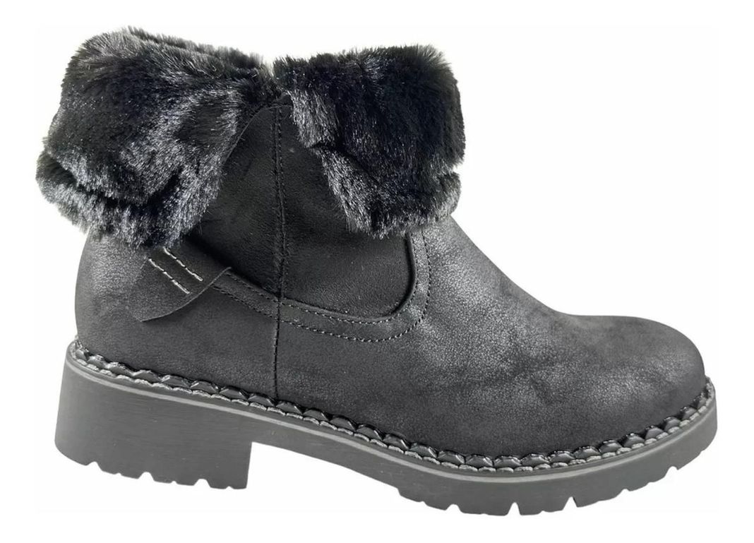 Botin Via Uno Chiporro Mujer Negro 12082426-1