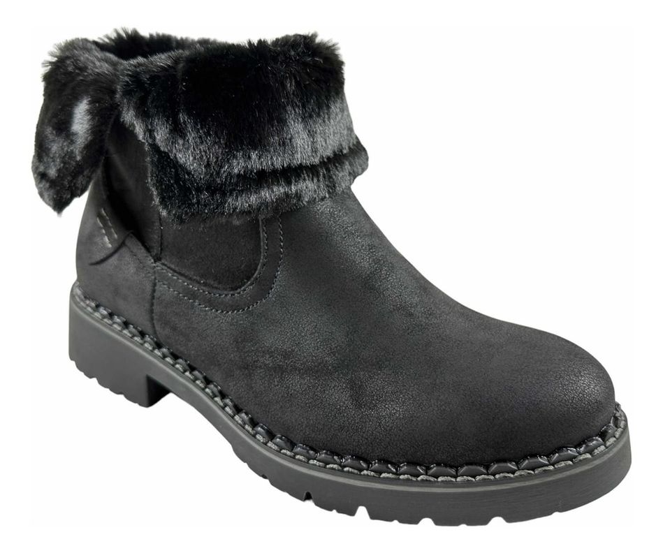 Botin Via Uno Chiporro Mujer Negro 12082426-2