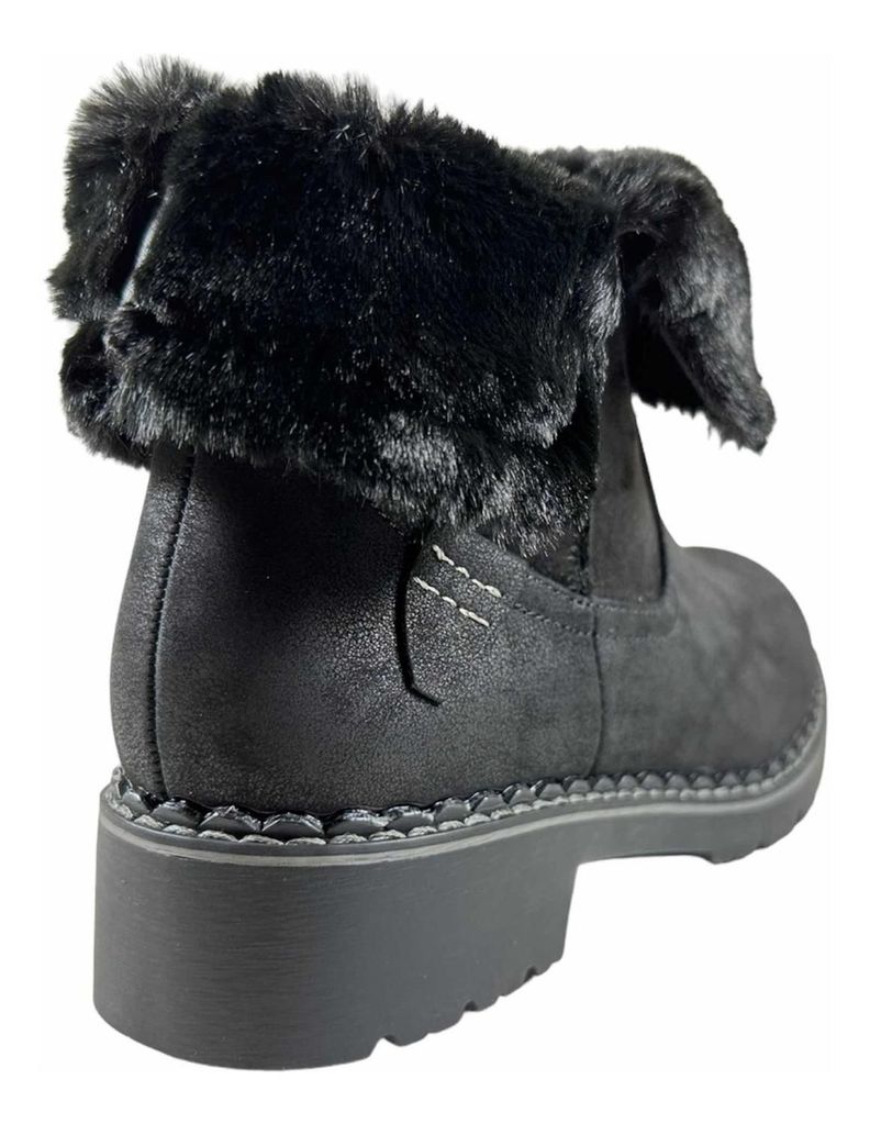 Botin Via Uno Chiporro Mujer Negro 12082426-3