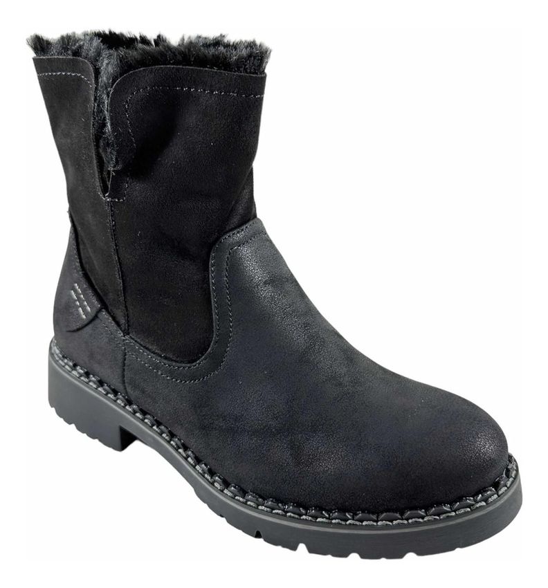 Botin Via Uno Chiporro Mujer Negro 12082426-7