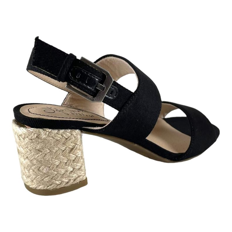 Sandalia Life Stride Negro Caldwell Mujer Soft System-1
