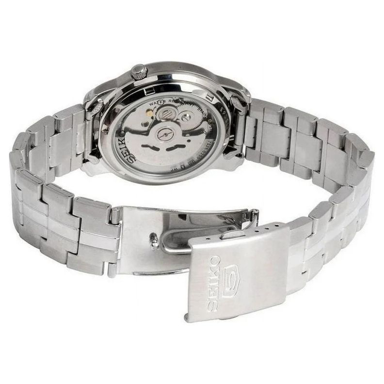 Reloj Seiko Automatico Esfera Plata SNK789-2