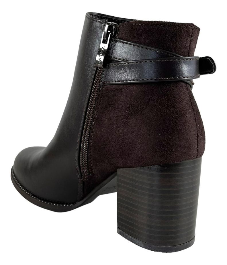 Botin Via Uno Mujer con Taco 12083406-4