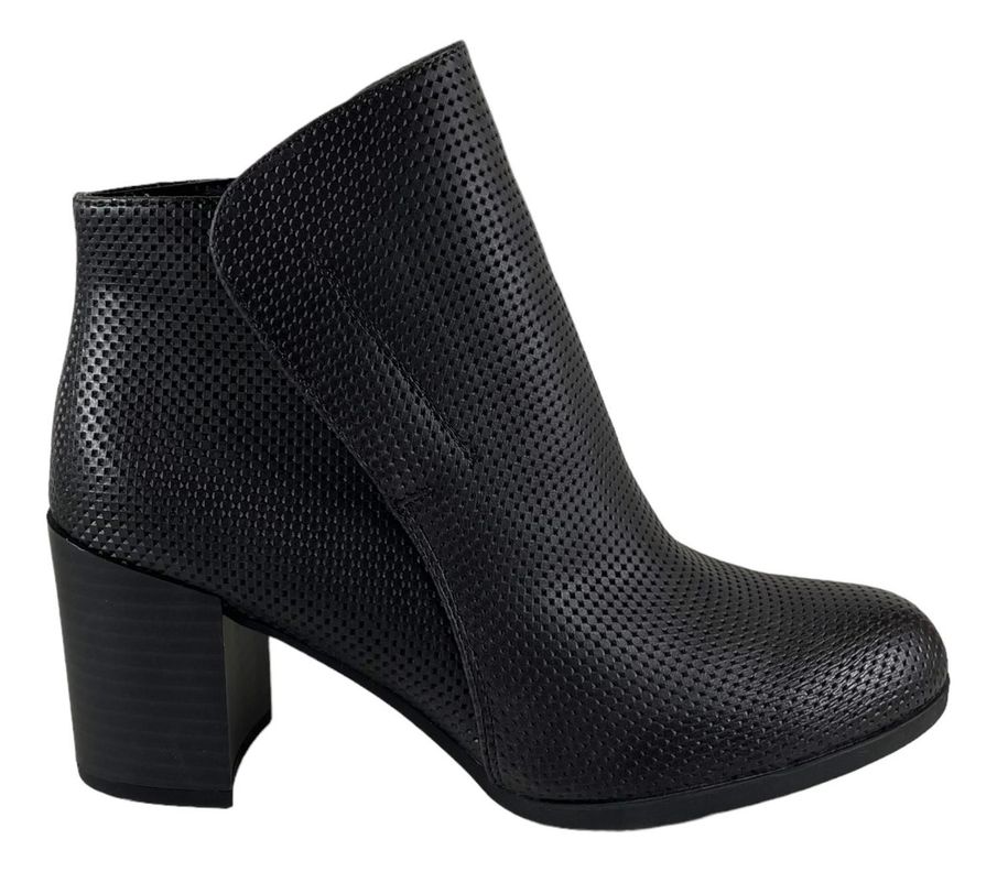 Botin Naturalizer Holt Negro Cuero Pu-0