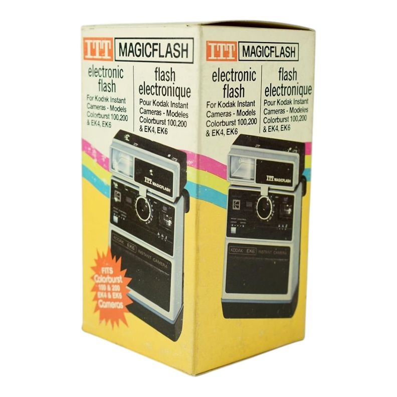 Flash Electronico Itt Magicflash Para Camaras Kodak-5