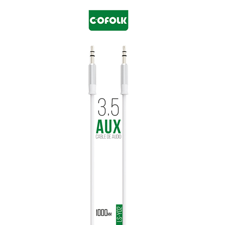 Cable Auxiliar De 3.5mm - 1 Metro Macho A Macho-2
